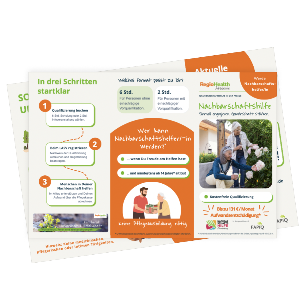 Flyer Nachbarschaftshilfe